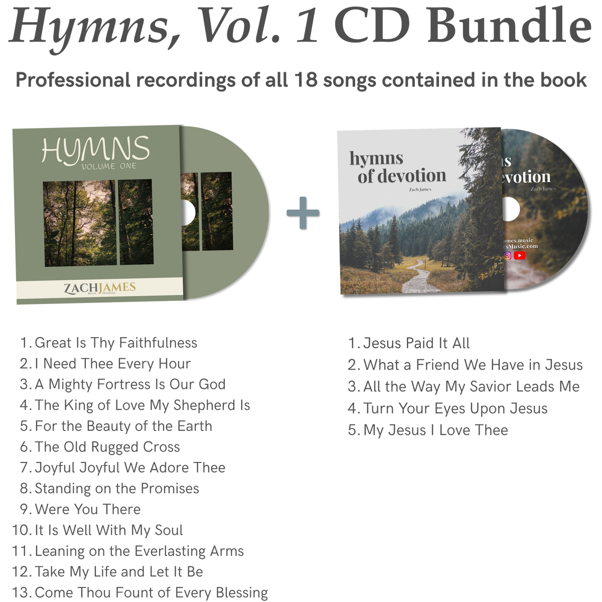 Hymns, Vol. 1 CD Bundle