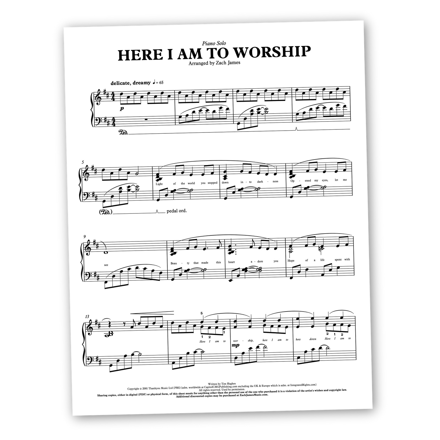 Here I Am to Worship