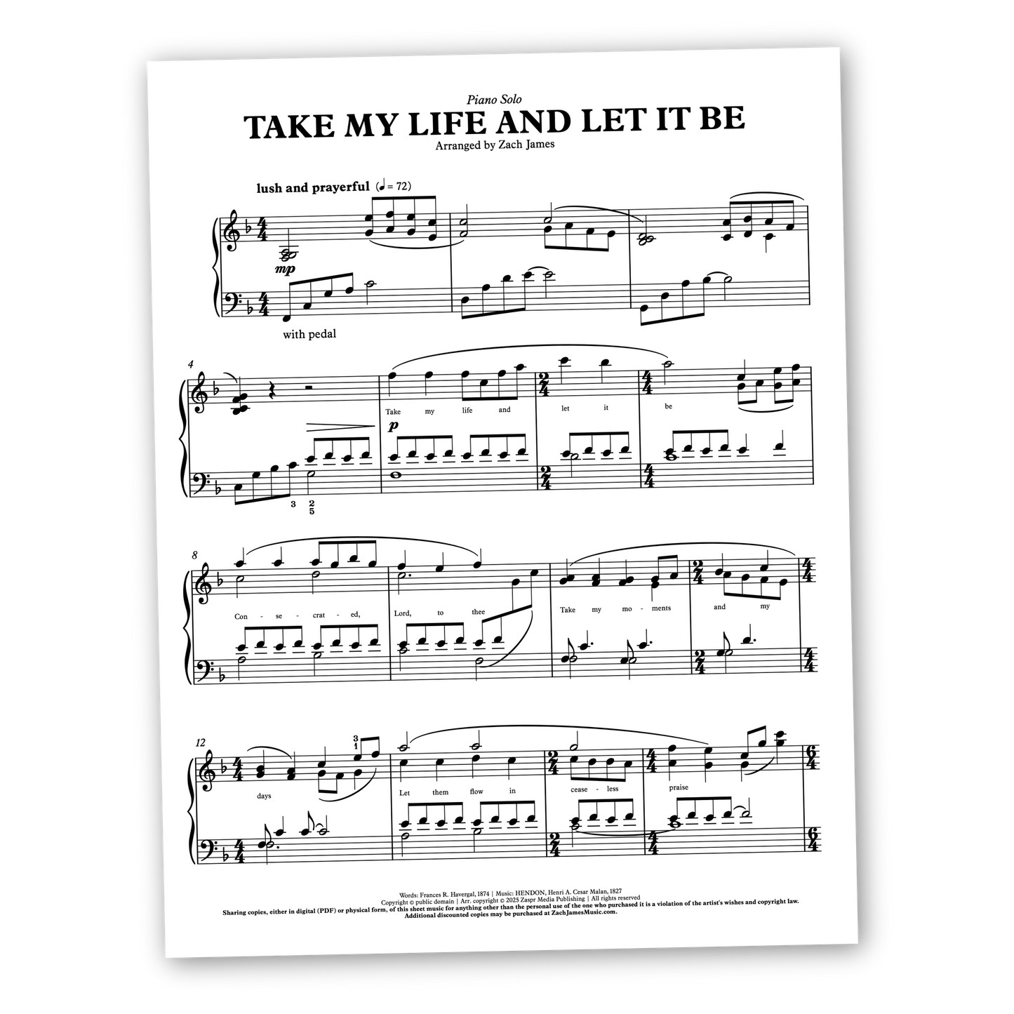 Take My Life and Let It Be