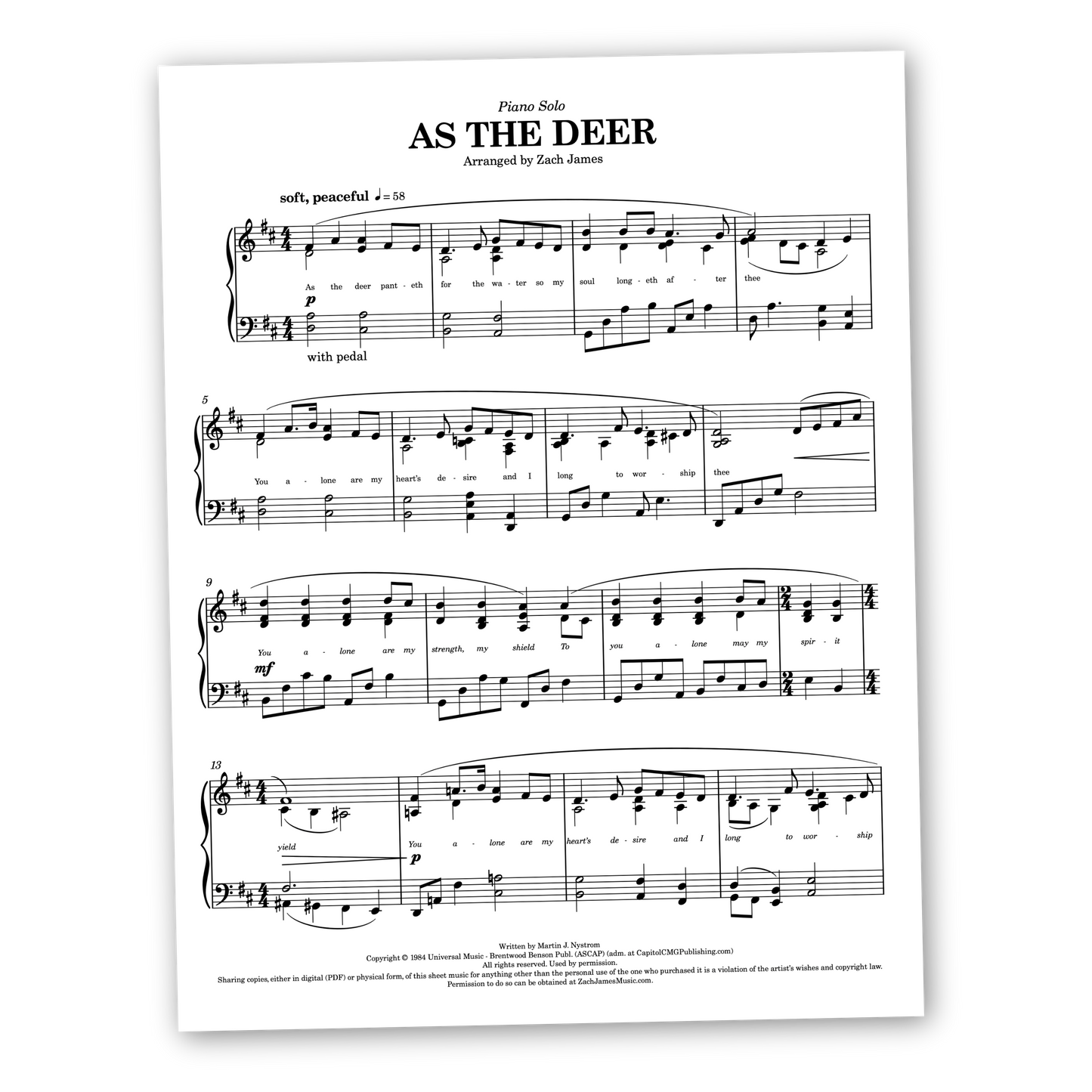 As the Deer