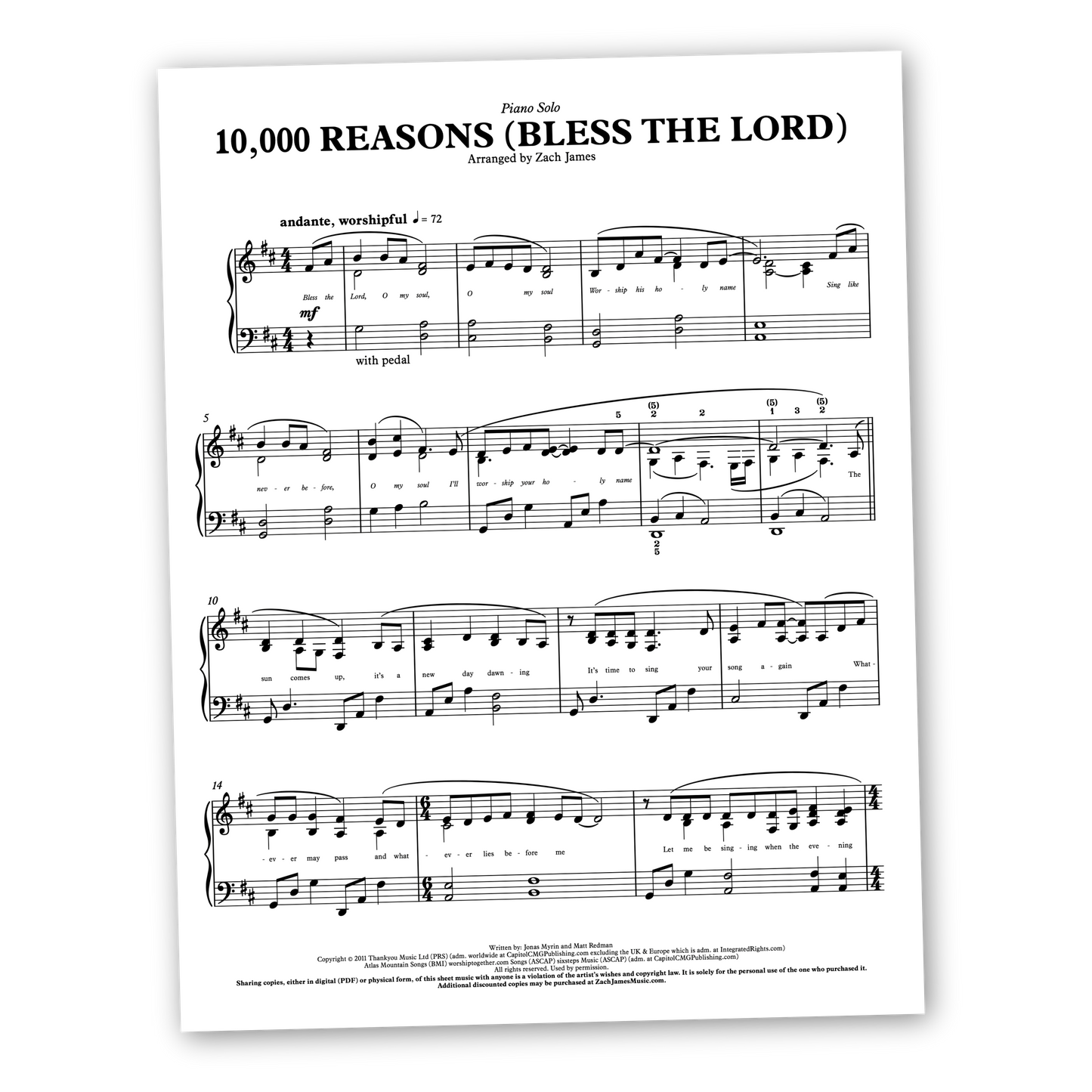 10,000 Reasons (Bless the Lord)