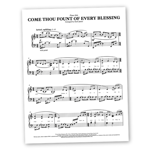 Come Thou Fount of Every Blessing