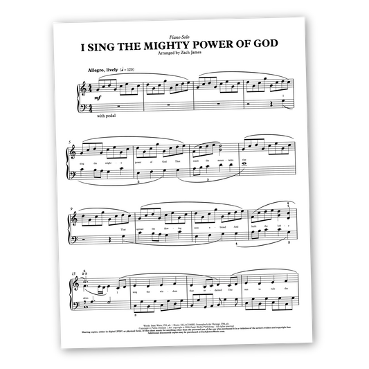 I Sing the Mighty Power of God