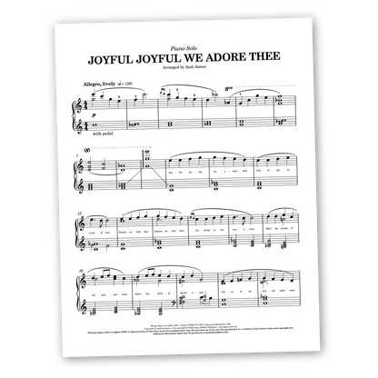 Joyful Joyful We Adore Thee