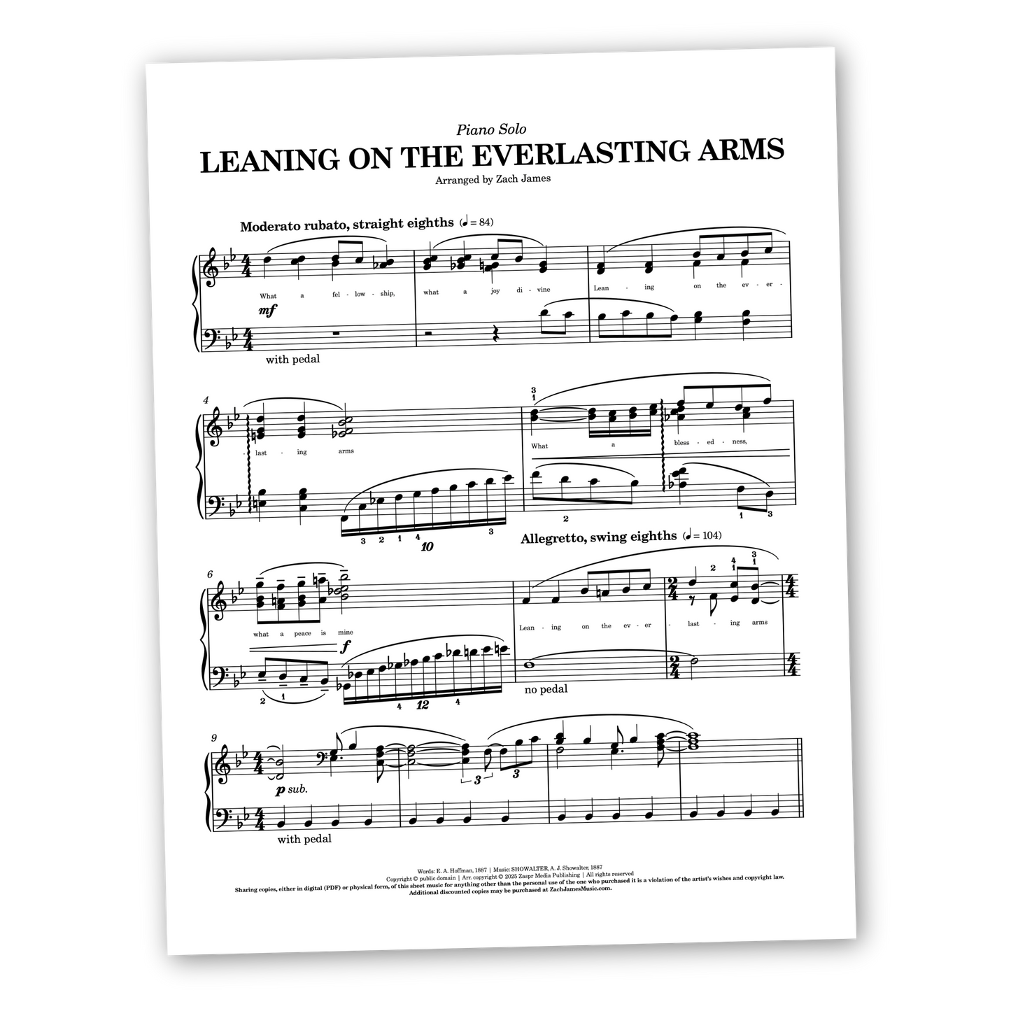 Leaning on the Everlasting Arms