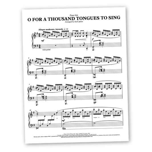 O for a Thousand Tongues to Sing