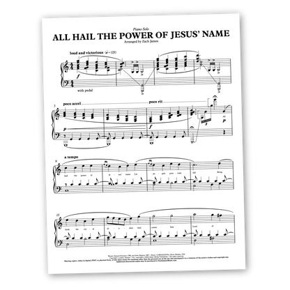 All Hail the Power of Jesus' Name
