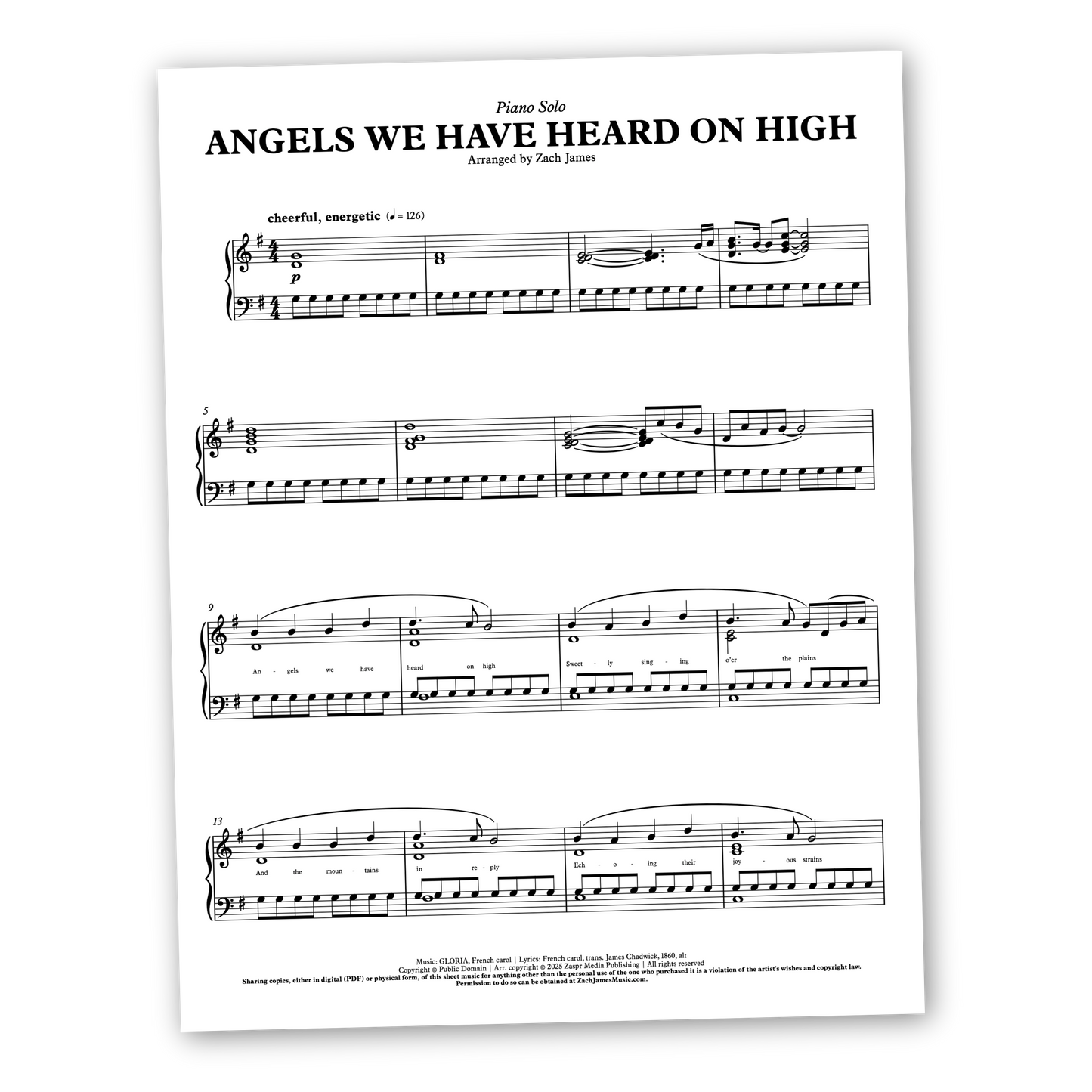 Angels We Have Heard On High