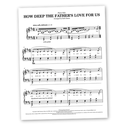 How Deep the Father's Love for Us