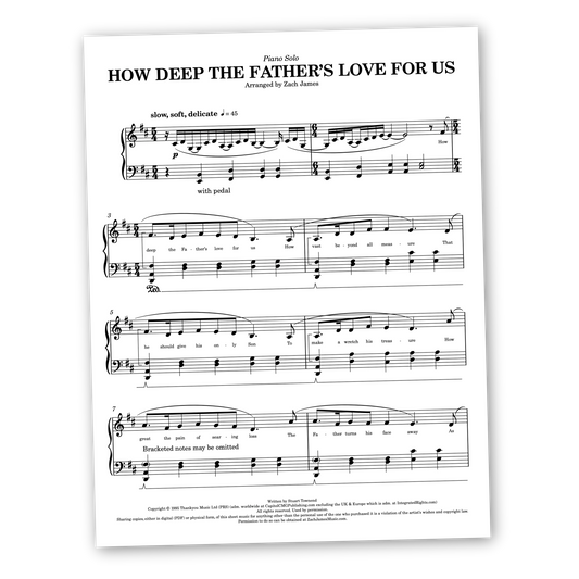 How Deep the Father's Love for Us