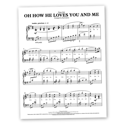 Oh How He Loves You and Me