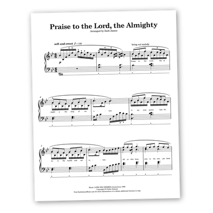 Praise to the Lord, the Almighty