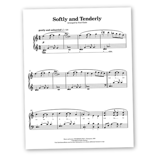 Softly and Tenderly
