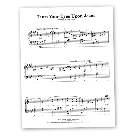 Turn Your Eyes Upon Jesus