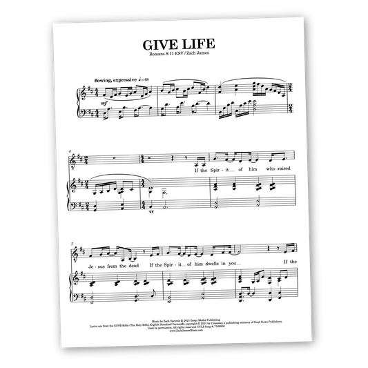 Give Life (Romans 8:11 ESV)