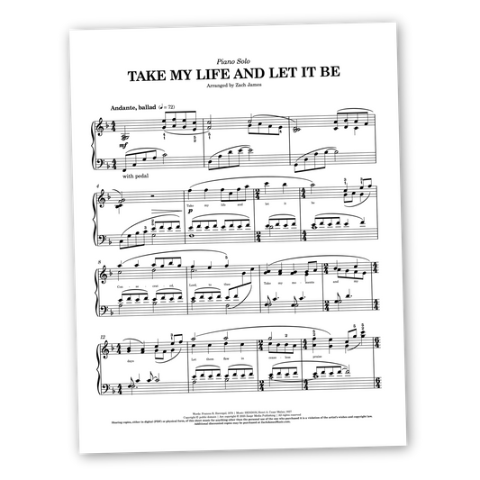 Take My Life and Let It Be