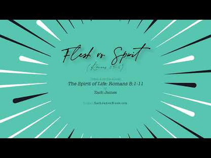 The Spirit of Life: Romans 8:1-11