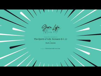The Spirit of Life: Romans 8:1-11